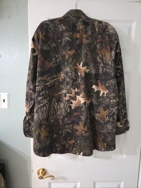 Men's Camouflage Field Jacket - Realtree-Style Camo